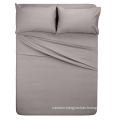 Wholesale egyptian cotton 1800 thread count microfiber bed sheet sets